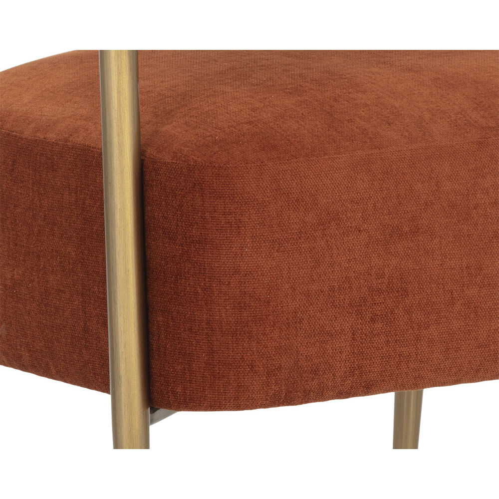 Maestro Danny Rust Lounge Chair